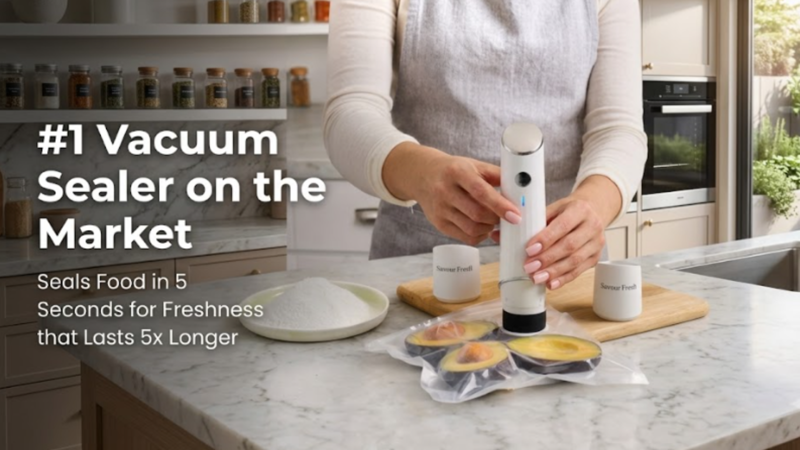 SavourFresh Vacuum Sealer